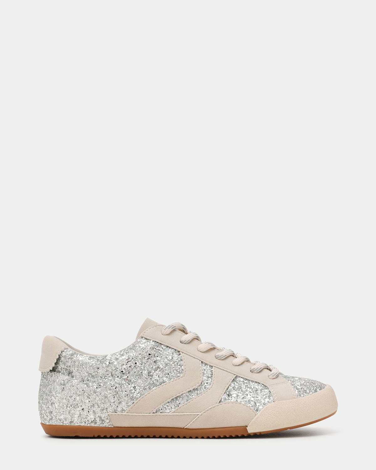 Steve Madden Seymour Sneakers in Silver