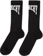 Givenchy Black Jacquard Socks