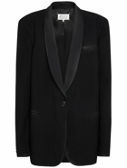 MAISON MARGIELA - Wool Gabardine Single Breast Blazer