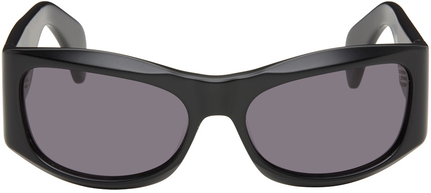 HELIOT EMIL Black Aether Sunglasses