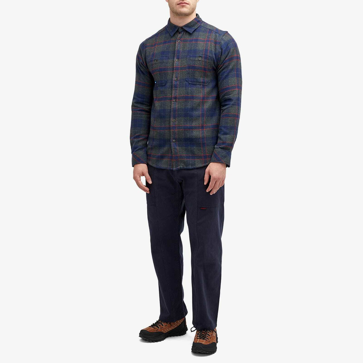 KAVU Men's Big Joe Overshirt in Harbor Side