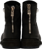 UNDERCOVER Black Guidi Edition UC1D4F01-2 Boots