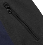 Neil Barrett - Slim-Fit Colour-Block Stretch-Knit Track Jacket - Men - Navy