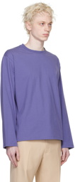 Stockholm (Surfboard) Club Purple Back Print Long Sleeve T-Shirt
