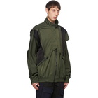 Feng Chen Wang Green Nylon Jacket