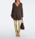 The Row Marlo 14 leather tote bag