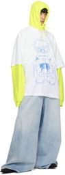 VETEMENTS White Scribbled Teen T-Shirt