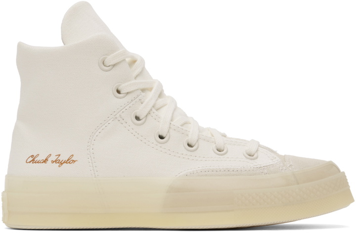 Photo: Converse Off-White Chuck 70 Marquis Sneakers
