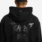 END. x Represent Men's 247 Oversized Hoodie in Jet Black