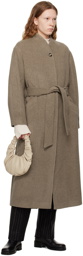 House of Dagmar Taupe Cameron Coat