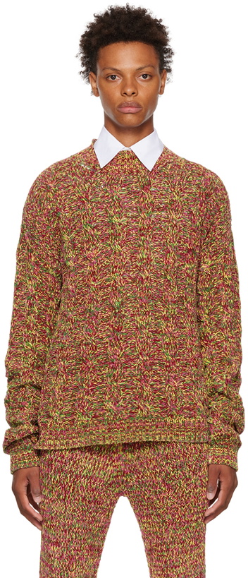 Photo: Marni Multicolor Viscose Sweater