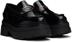 Alexander Wang Black Carter Platform Loafers