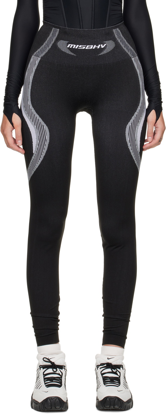 MISBHV Black & White Active Classic Sport Leggings MISBHV