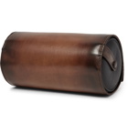 Berluti - Leather Watch Roll - Men - Brown