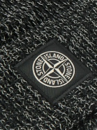 Stone Island - Logo-Appliquéd Reflective Ribbed-Knit Beanie
