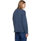 Polo Ralph Lauren Blue 'The I Heart Polo' Flag Sweater