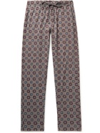 Hanro - Night & Day Printed Cotton Pyjama Trousers - Neutrals