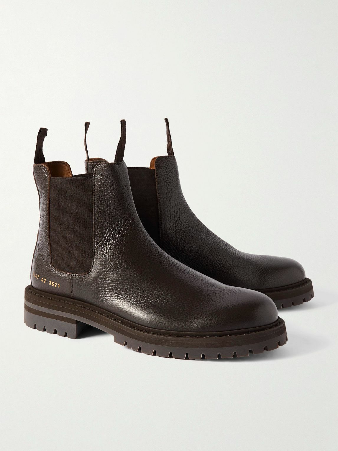Common Projects - Full-Grain Leather Chelsea Boots - Brown