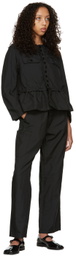 Tricot Comme des Garçons Black Polyester Jacket