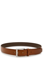 Boss Elloy Leather Belt Brown