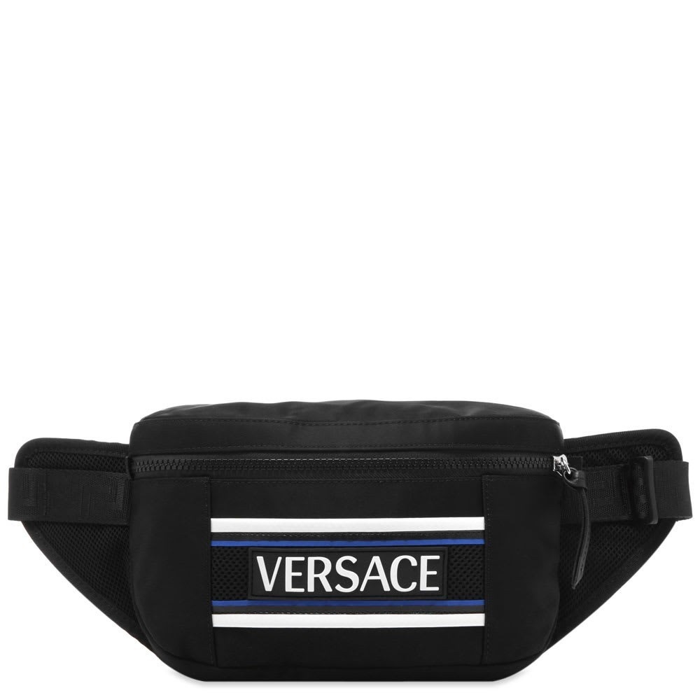 Photo: Versace Bonded Logo Waist Bag