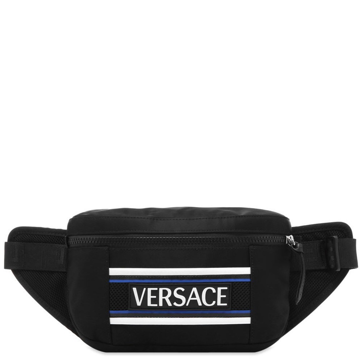 Photo: Versace Bonded Logo Waist Bag