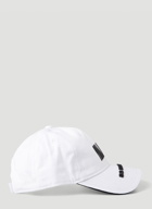 Barcode Cap in White