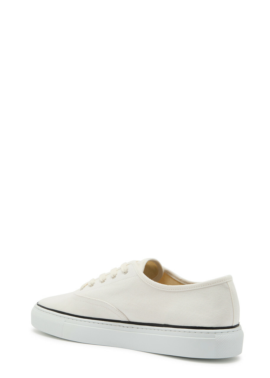Jacquemus Les Fefe Logo-embroidered Canvas Sneakers White