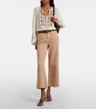 AG Jeans Saige cropped wide-leg jeans