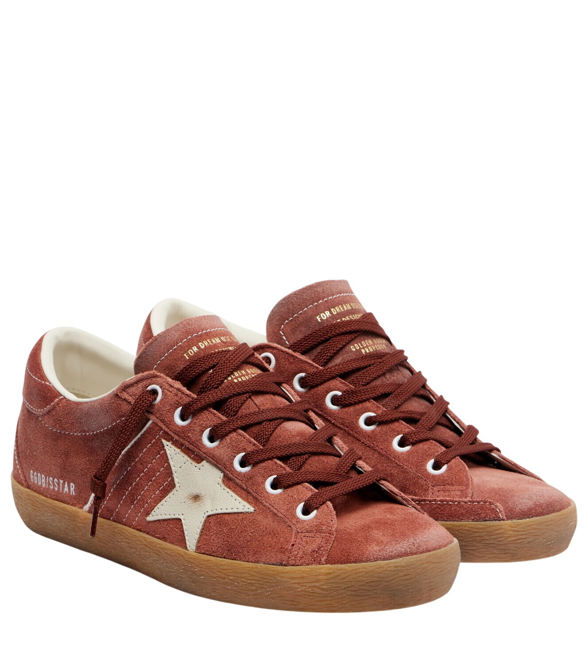 Golden Goose Running Sole Net Upper Suede Toe Spur And Heel