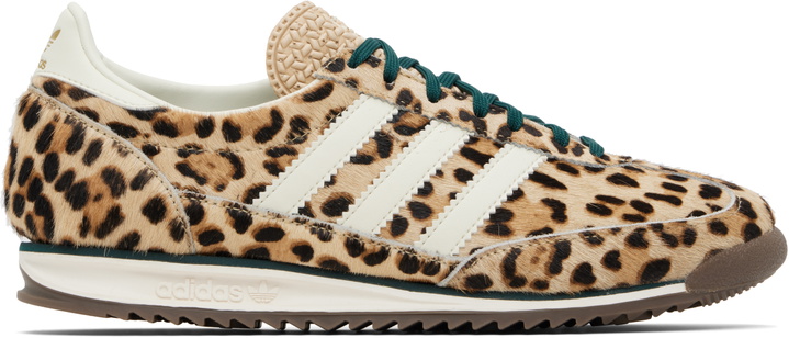 adidas gazelle silver green womens Adidas SL 72 OG Leopard Print  Newcop