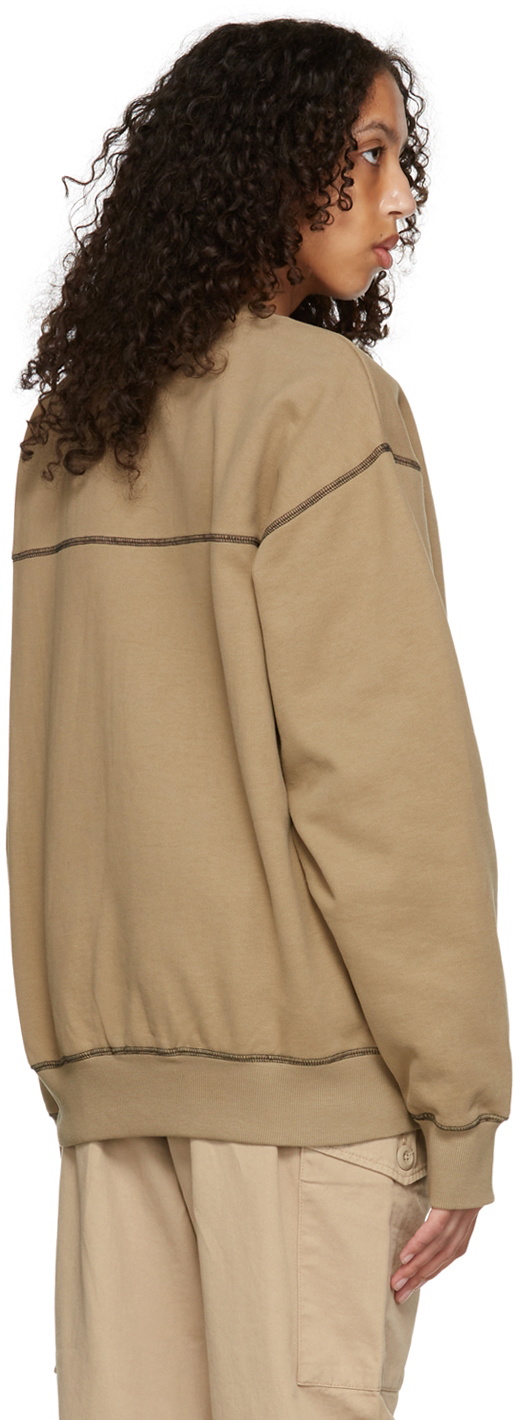 Tan Cotton Sweatshirt