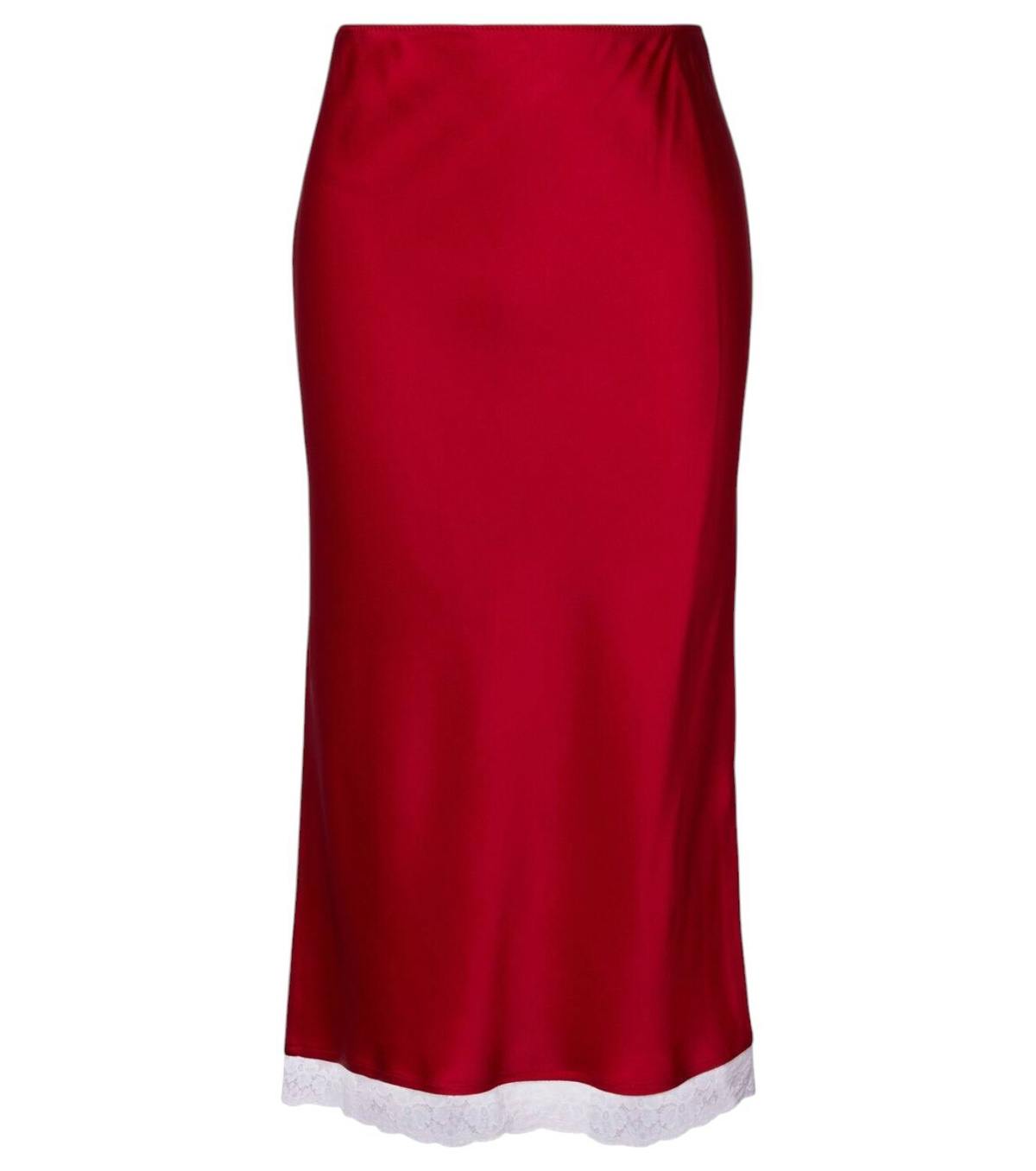 Victoria Beckham Black Flared Midi Skirt Victoria Beckham
