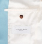 Richard James - Slim-Fit Wool-Gabardine Suit Jacket - Blue