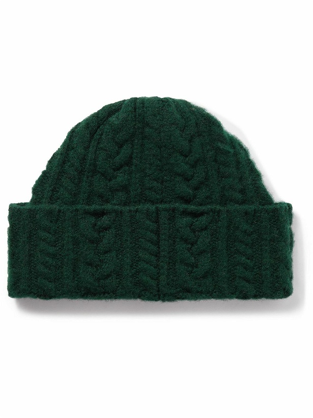 Photo: Howlin' - Festival Cable-Knit Lambswool Beanie