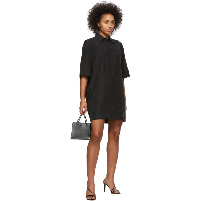 Georgia Alice Black Pierre Shirt Dress