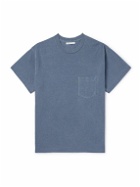 John Elliott - Campus Cotton-Jersey T-Shirt - Blue