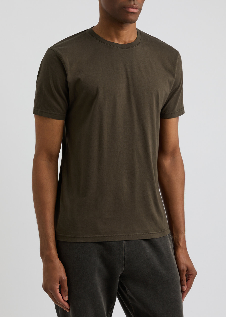 Colorful Standard Cotton T-shirt Brown