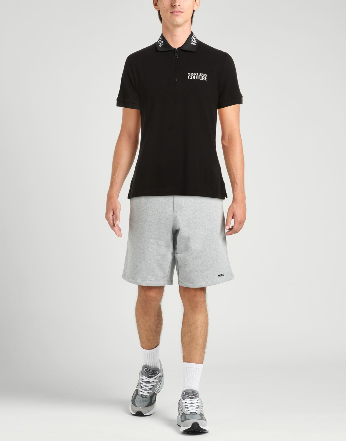 Versace Jeans Couture Mens Polo shirt in Black