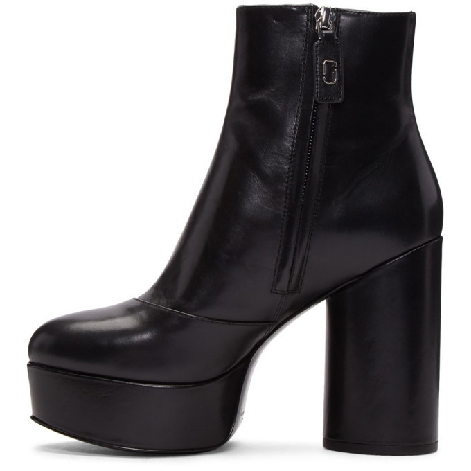 Marc Jacobs Black Amber Platform Boots Marc Jacobs