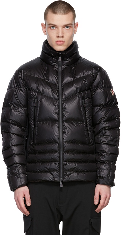 Photo: Moncler Grenoble Black Canmore Short Down Jacket