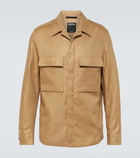 Zegna Linen shirt jacket