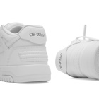 Off-White Men's Out Of Office Leather Sneakers in White