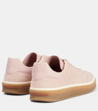 Loro Piana Tennis Walk suede sneakers
