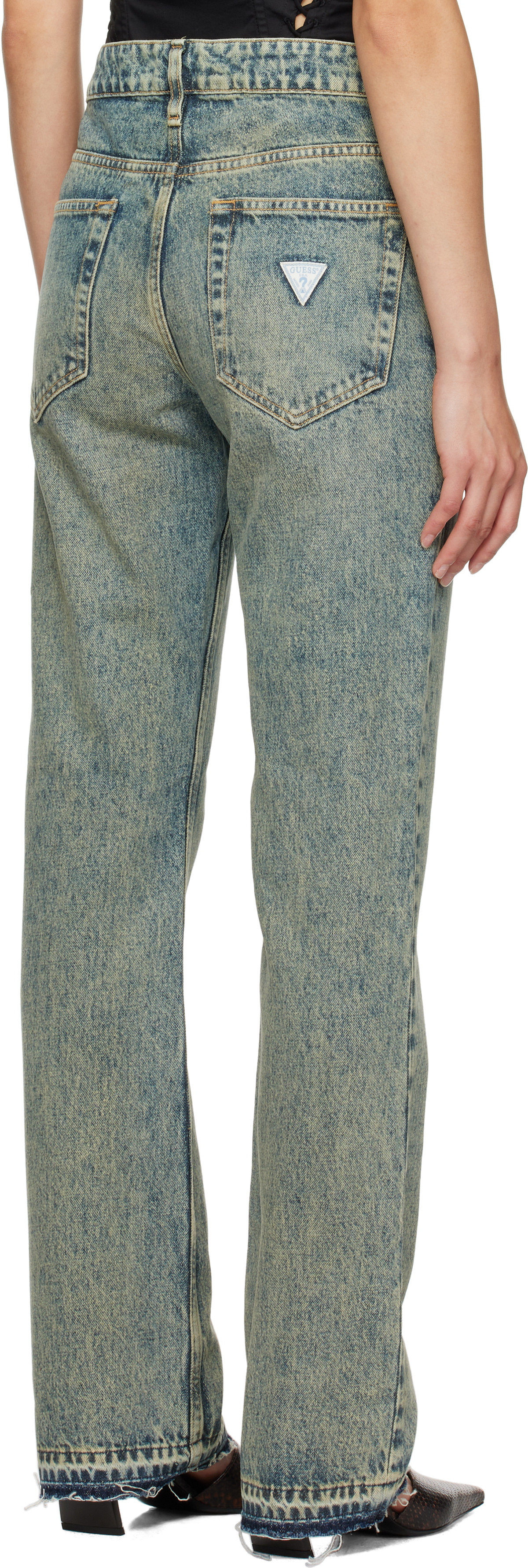 GUESS USA Blue Vintage Natural Washed Jeans