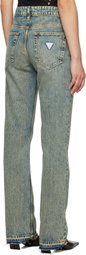 GUESS USA Blue Vintage Natural Washed Jeans