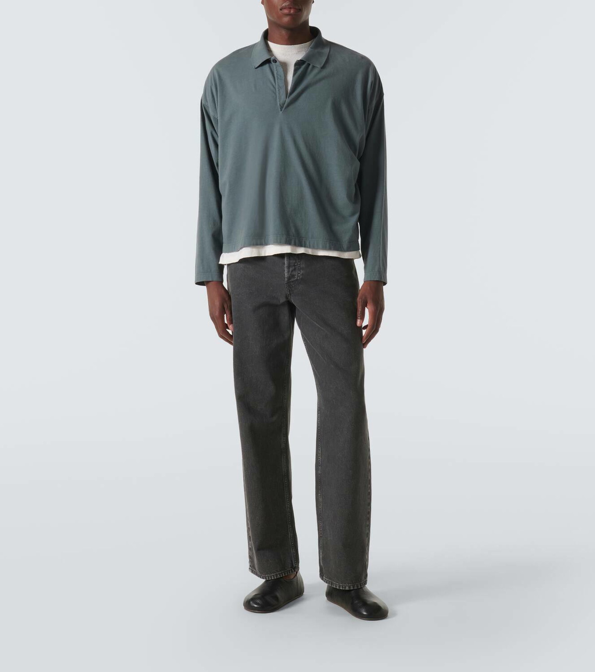The Row Bryson cotton polo shirt The Row