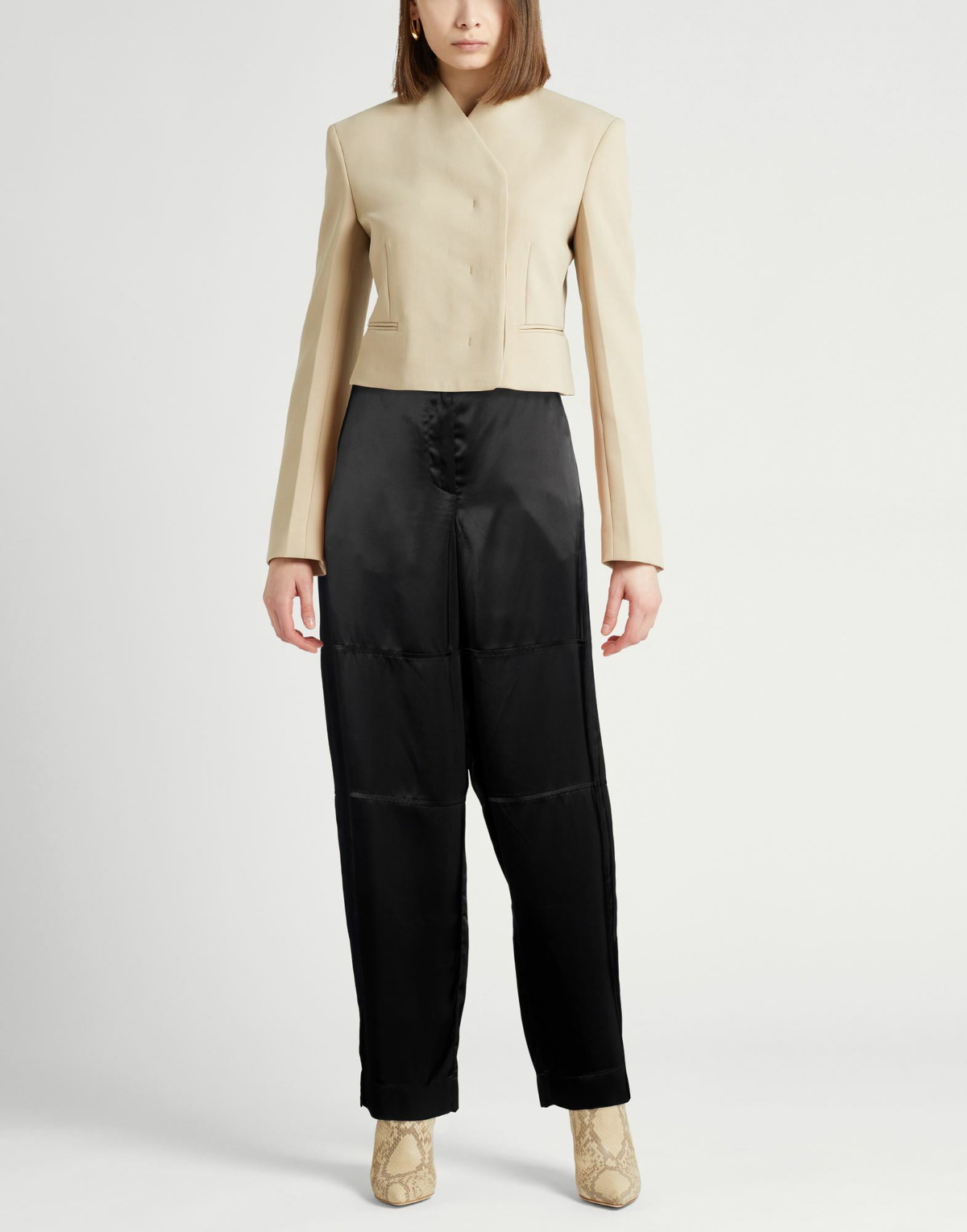 Jil Sander Womens Pants in Black