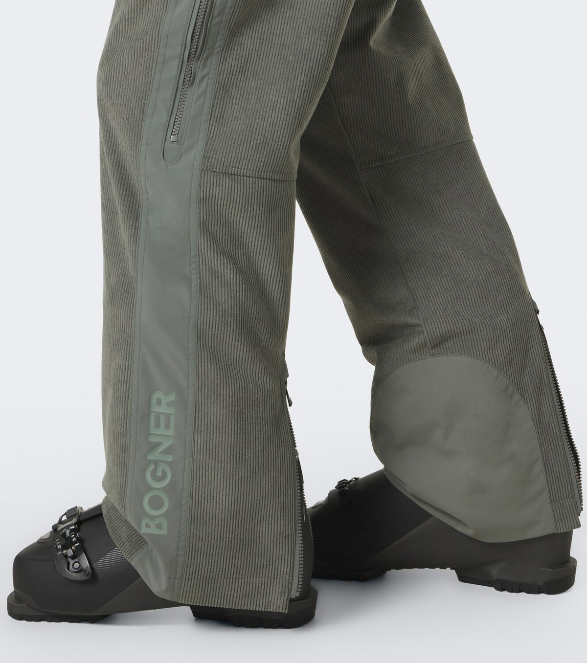 Bogner Corven belted corduroy ski pants