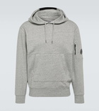 C.P. Company Lens cotton fleece hoodie